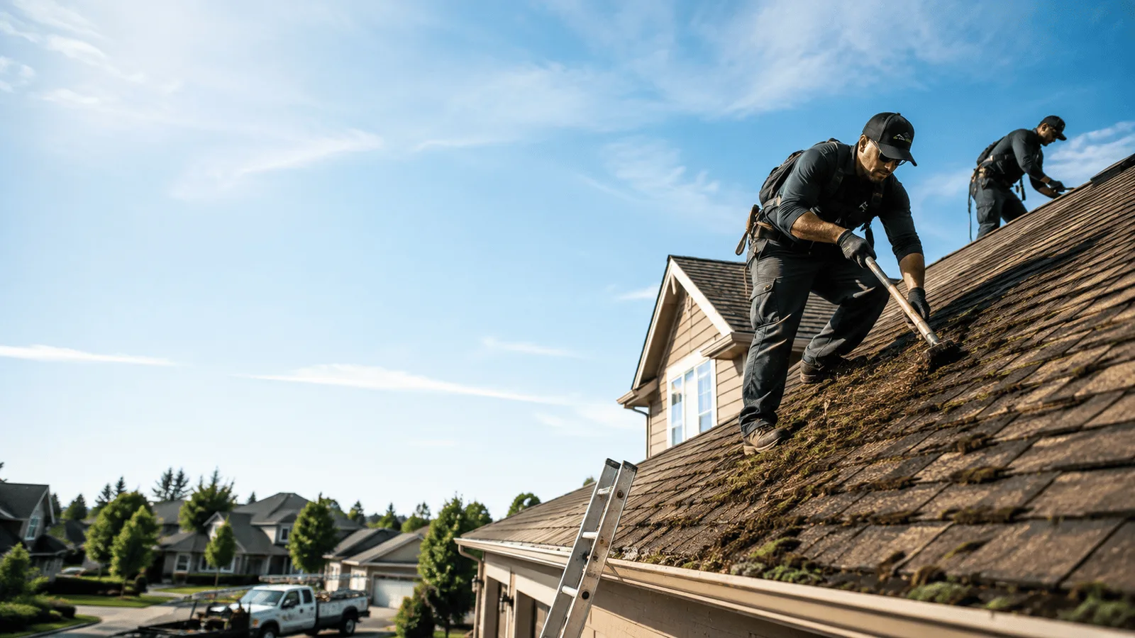 Roof Moss Removal in Melissa, TX near me